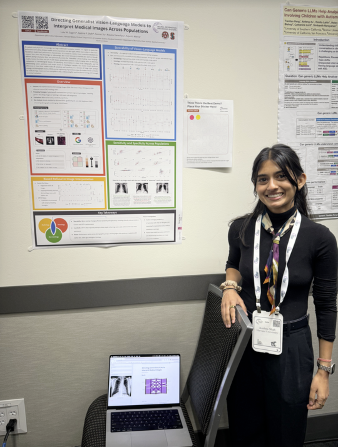 Poster presentation on VLMs