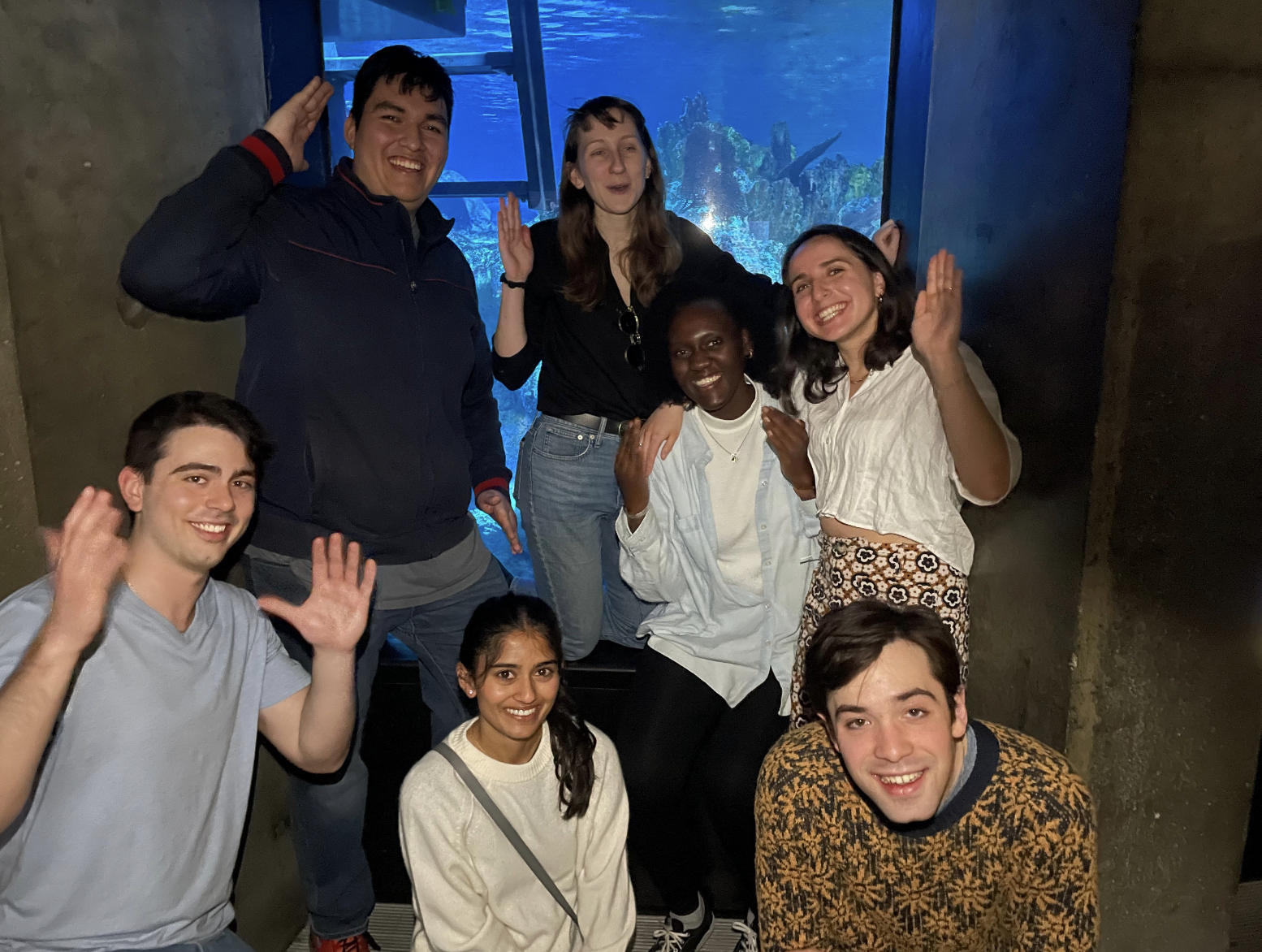 Aquarium with friends