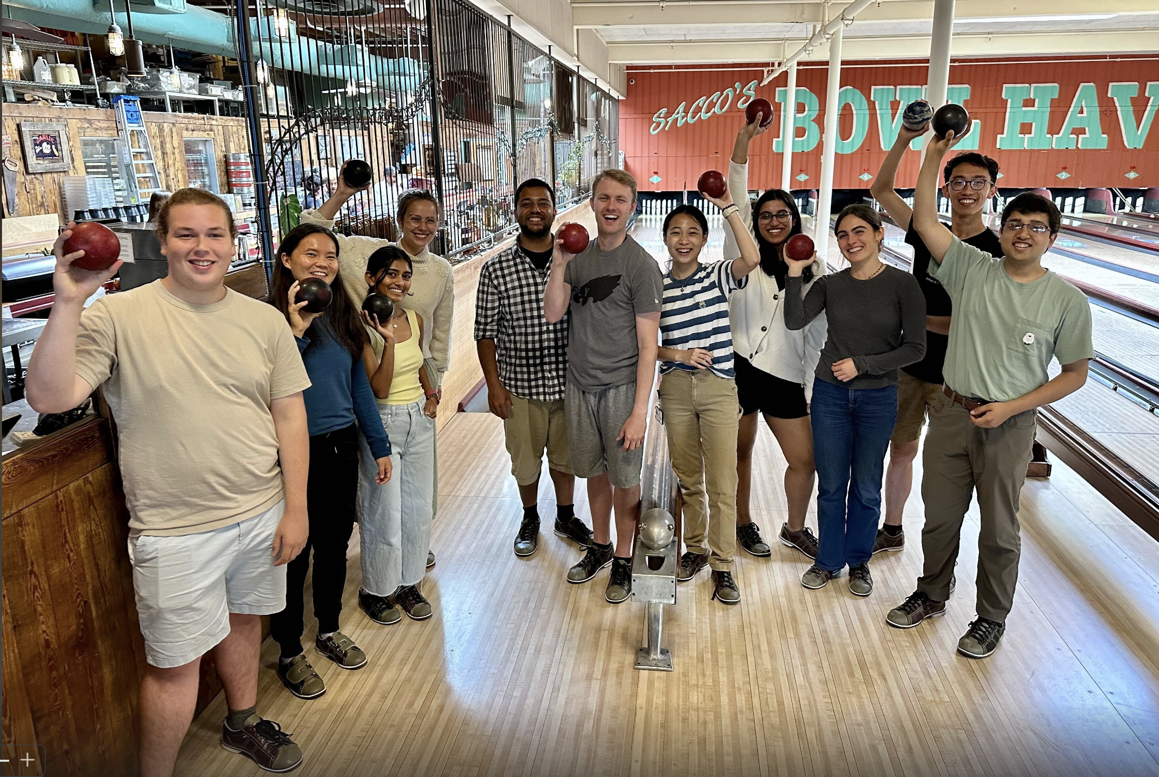 Bowling with the cohort