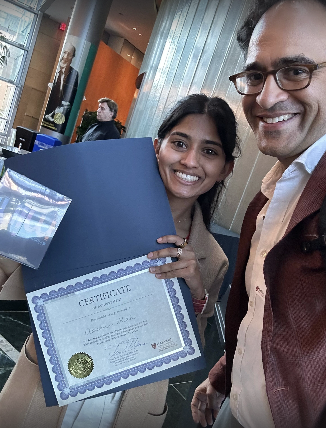 Certificate with advisor